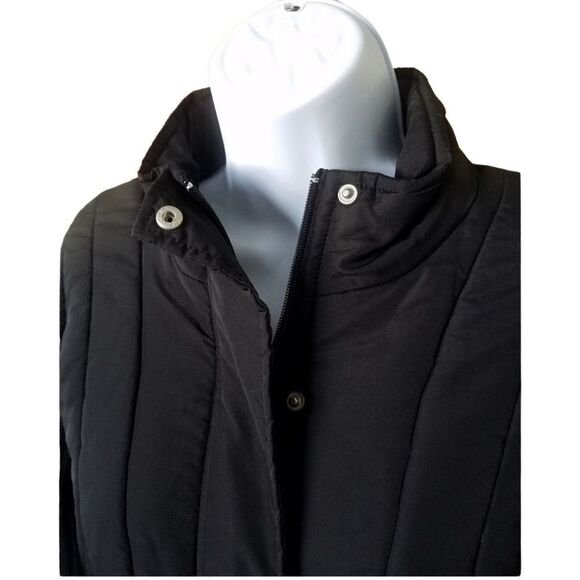 Glimmer JJ Basics Y2K late 90s knitted sweater w/ build in nylon vest GUC - Picture 2 of 7